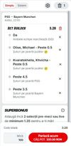 Biletul Zilei XBets.ro  Marți, 28 aprilie: Bet Builder în   cota 3.30  PSG vs Bayern Munchen 