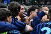 Chivu, în mijlocul jucătorilor nerazzurri. Foto: Imago
