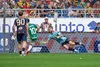 Cojocaru, la penaltyul apărat cu Lechia. Foto: Imago