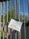Accesul restricționat spre Arena Națională