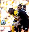 Drăgușin, în prelungiri, la 1-0 cu Wolves. Foto: Imago
