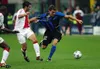 Duel Chivu - Vieri într-un Inter - Ajax 1-0, în grupele Ligii 2002-2003. Foto: Imago