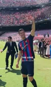 Robert Lewandowski a anunțat că va pleca de la Barcelona. Foto: captură Instagram/@_rl9
