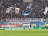 Bannerul afișat la adresa lui Atanas Trică 
FOTO: Raed Krishan (GOLAZO.ro) 
