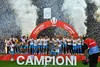 Festivitatea de premiere a noii campioane: Craiova a primit medaliile pentru titlul câștigat în Superliga (foto: Raed Krishan/GOLAZO.ro)