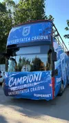 Autocarul pregătit pentru parada Craiovei / foto: GOLAZO.ro