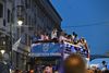Jucătorii Craiovei au plecat din Piața Mihai Viteazul / foto: Raed Krishan/GOLAZO.ro