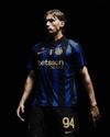 Noul echipament de pe teren propriu al lui Inter, care va fi folosit în sezonul viitor. Foto: Facebook/Inter