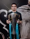 Răzvan Marin, la sărbătoarea titlului cu AEK Atena. Fotografii: Instagram