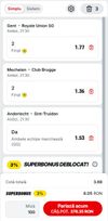 Biletul Zilei XBets.ro  Joi, 21.05.2026 – cota 3.68 din   Play-off Belgia