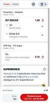 Biletul Zilei XBets.ro  Vineri, 22.05.2026 – cota 3.44 din   Serie A și Liga 1