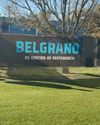 Cristian Romero, la baza de pregătire a celor de la Belgrano. Foto: „X”, @Belgrano