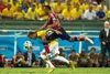 Momentul când Neymar a fost agresat de Zuniga. Foto: Imago