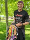 Adrian Șovea, cu două zile înainte de accident, la Drobeta-Turnu Severin. Foto: Facebook / Adrian Șovea