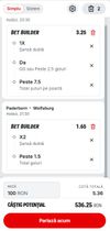 Biletul Zilei XBets.ro  Luni, 25.05.2026 – două selecții   Bet Builder  în cota 5.36