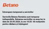 Captură site ro.betano.com