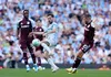 Bernardo Silva, la ultimul meci pentru Manchester City: 1-2 cu Aston Villa, pe 24 mai. Foto: Imago