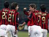 Shevchenko și Pirlo, pe vremea când erau coechipieri la AC Milan. Foto: Imago