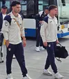 Ianis Hagi și Răzvan Marin, doi dintre liderii naționalei (foto: Facebook /Echipa națională de fotbal a României﻿)
