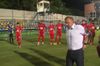 Dorinel Munteanu, conflict cu fanii după ce Hermannstadt a retrogradat. Foto: captură Orange Sport