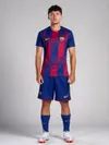 Leo Saca, în tricoul Barcelonei/ Foto: Instagram leo.sacaa
