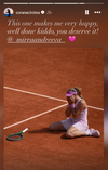 Mesajul Soranei pentru Mirra Andreeva
FOTO: Instagram @soranacirstea 