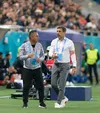 Zeljko Kopic, la Dinamo, alături de secundul Florentin Petre. Foto: Raed Krishan