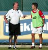 Daniel Pancu și Vicente del Bosque (FOTO: IMAGO)