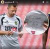 Hârtia care a dat de gol echipa Suediei. Foto: Instagram Aftonbladet
