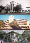 Gran Hotel din Guadalajara, surprins în trei epoci diferite: în anii '50, în perioada Mondialului din 1970 și în prezent (Sursa foto: reproducere după imagini de arhivă)