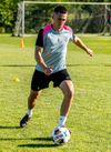 Jucătorii echipei CFR Cluj s-au reunit sub comanda noului antrenor, Antonio Folha (foto: Facebook / Fotbal Club CFR 1907 CLUJ)