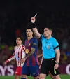 Barcelona - Atletico 0-2, în turul „sferturilor” Ligii Campionilor, ultimul meci european arbitrat de Kovacs sezonul trecut. Foto: Imago