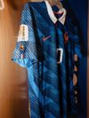 Echipamentele purtate de jucătorii Franței în meciul cu Senegal. Foto: Facebook / Equipe de France de Football
