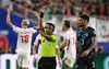 Almiron i-a spus ceva lui Mert cu mâna la gură și a fost eliminat la Turcia - Paraguay