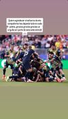 Mesajul postat de Almiron. Foto: captură Instagram