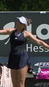 Elena-Gabriela Ruse a elimint-o pe Anna Kalinskaya la Bad Homburg. Foto: Captură „X”, @WTA