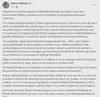 Postarea prin care Adrian Mititelu Jr. anunța, în iunie 2023, că îl va reclama pe Gabriel Bodescu la DNA