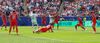Nici toți norvegienii nu l-ar fi putut opri pe Dembele la al doilea gol. Foto: Imago