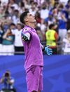 Orlando Gill, după penaltyurile apărate în fața Germaniei. Foto: Imago