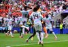 Tielemans a înscris cu capul după eroarea goalkeeperului senegalez. Era 2-2. Foto: Imago