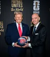 Donald Trump și Gianni Infantino