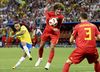 Neymar, la 1-2 cu Belgia, în „sferturile” CM 2018
