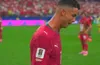 Cristiano Ronaldo a izbucnit în lacrimi la finalul meciului cu Spania. Foto: captură X/@panditfootball