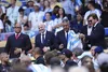 Claudio Tapia, șeful Federației Argentiniene de Fotbal, alături de președintele FIFA Gianni Infantino FOTO Imago