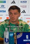 Brahim Diaz a fost întrerupt de doi jurnaliști care s-au lovit la conferință