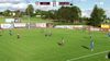 Faza prin care Rapid a redus diferența cu Slovan Liberec. Foto: Captură YouTube / @FCRapid1923