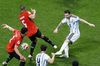 Golul lui Messi, la Argentina - Egipt 3-2, în „optimi”. Foto: Imago