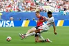 Golul lui Bellingham contra Norvegiei, în „sferturile” Mondialului. Foto: Imago