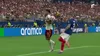 Lamine Yamal a obținut un penalty în Franța - Spania, iar Mikel Oyarzabal a transformat lovitura de la 11 metri. Foto: captură Antena 1