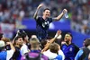 Argentina sărbătorește calificarea în finala Campionatului Mondial. Foto: Imago